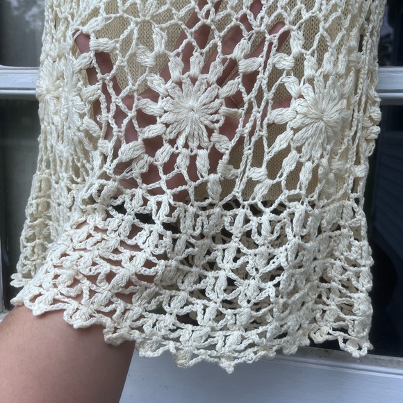 Open Knit Short Sleeve Top - Picture 7 of 10